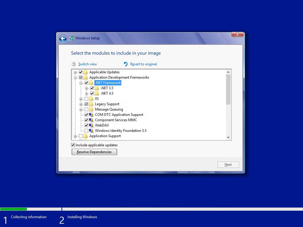Windows 8 Embedded image builder wizard 12
